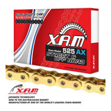 XAM Sprocket Kit Suzuki SV650-S '10-'13 X-Ring Gold 15/45