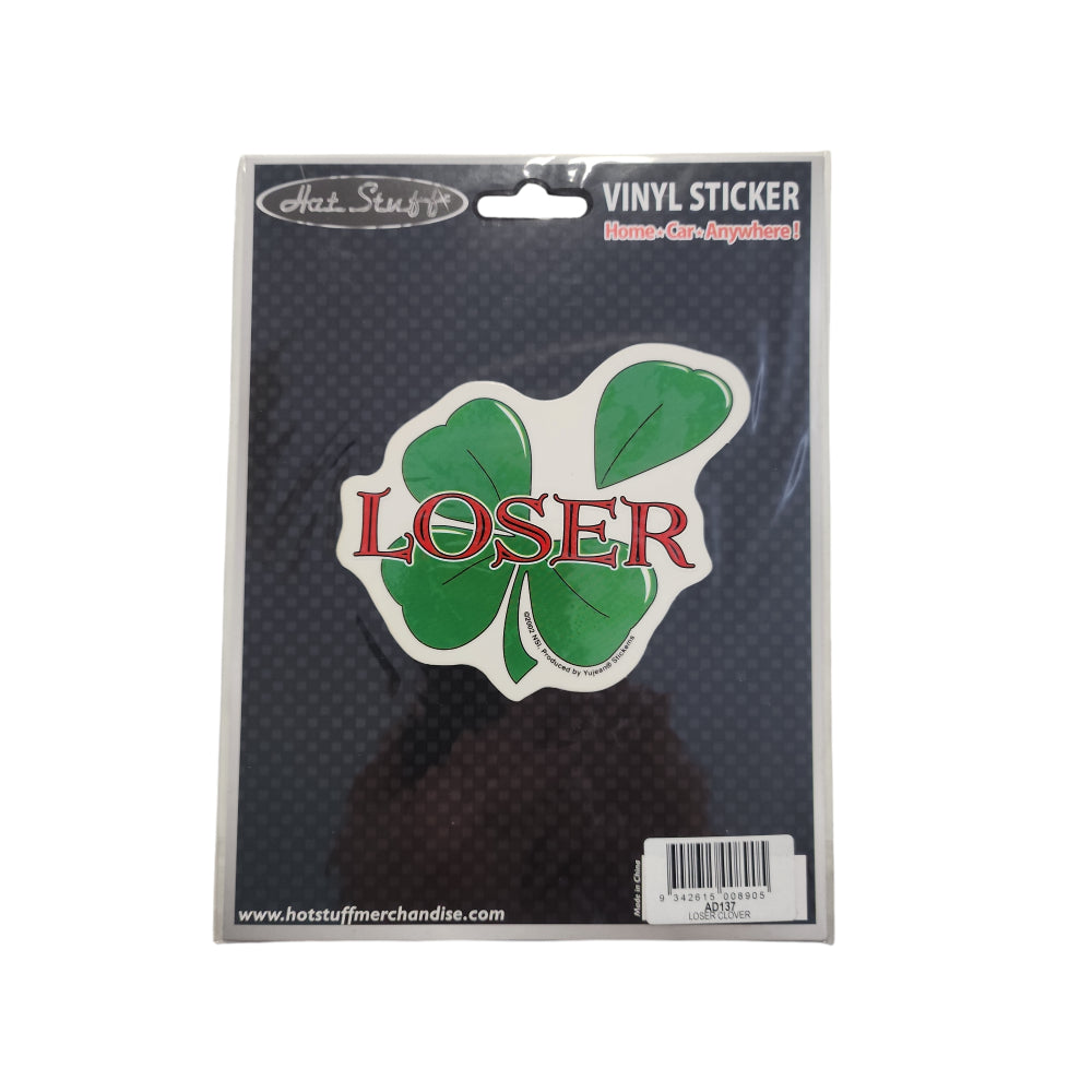 Loser Clover Premium Die Cut Sticker