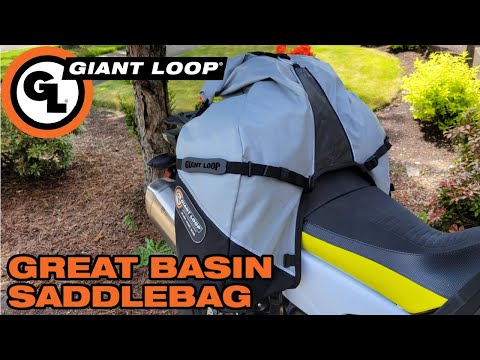 Giant Loop Great Basin Saddlebag 68L - Grey (2026)