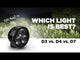 Denali D3 LED Driving Light - DataDim™ Technology - Single