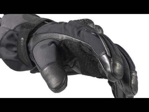 Oxford Montreal 4.0 Dry2Dry Gloves - Black / Grey / Fluro