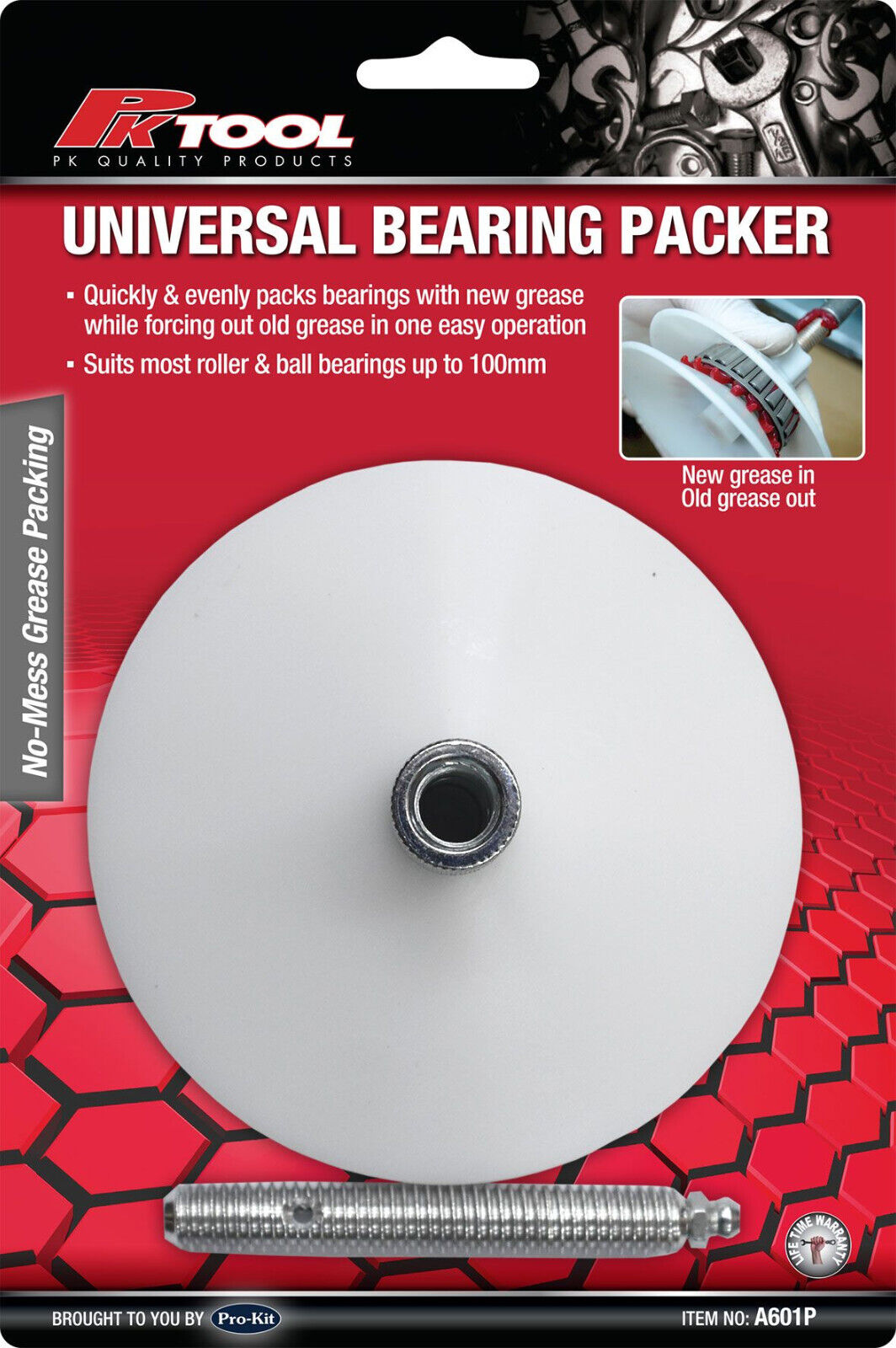 Pk Tool Universal Cone Style Bearing Grease Packer | A601P – Auto Parts ...