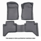 Sandgrabba Mats To Suit Ford Ranger PK Dual Cab Four Door Utility 2009-2011