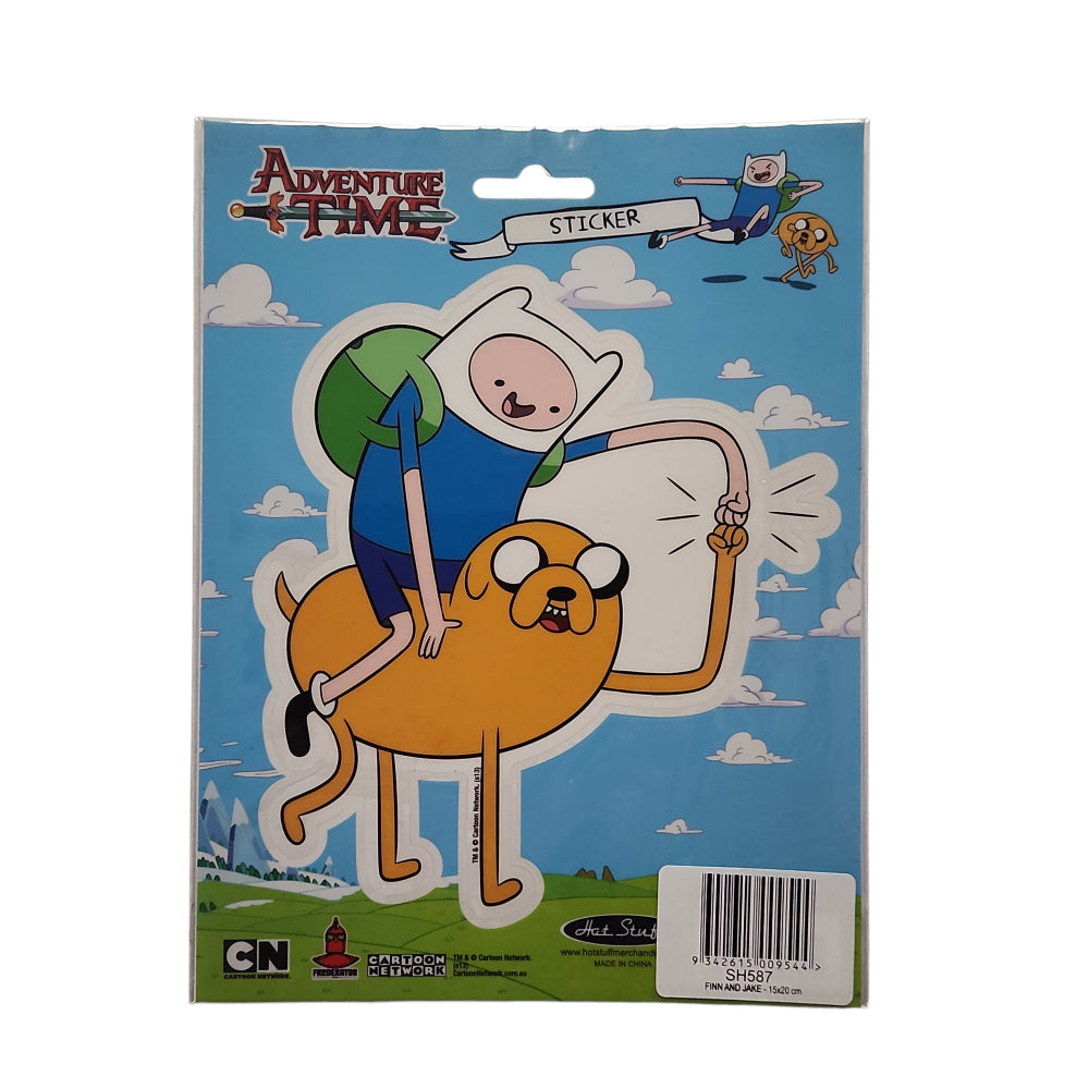 Adventure Time Finn & Jake Premium Die Cut Sticker